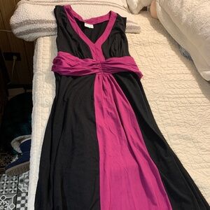 FashionBug Colorblock Maxi Dress, Size 3x